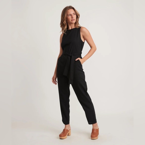 Marine Layer Pants - Marine Layer Eloise Belted Jumpsuit